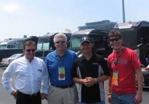 VIP Guests with Richard Childress and driver Clint Bowyer